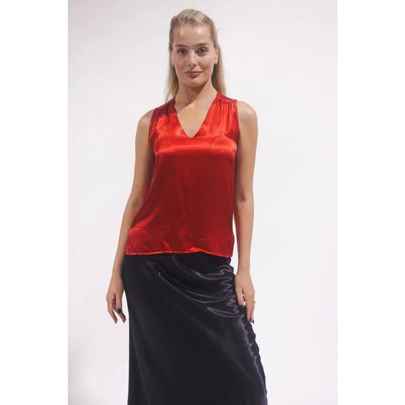 STARK x Silky Sylvie Sleeveless Top Tank Purple FA24-1512xSIL NEW NWT XS XSmall - Picture 3 of 6